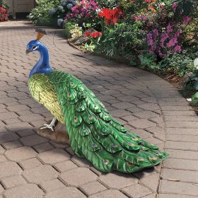 REGAL PEACOCK STATUE LARGE                      NR