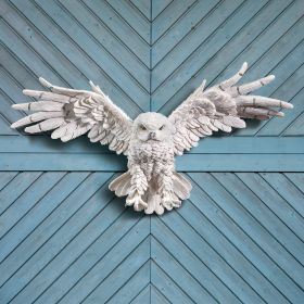 MYSTICAL SPIRIT OWL WALL SCULPTURE