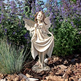 CALLA WILDFLOWER MEADOW FAIRY STATUE