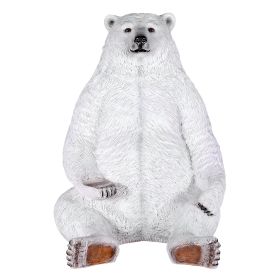 SITTING PRETTY OVERSIZED POLAR BEAR         FRT-NR