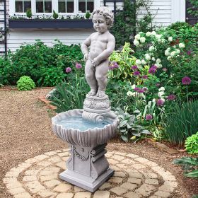 MANNEKEN PIS W/ SHELL PUMP AND PLINTH           NR