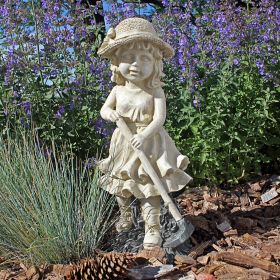 MEDIUM REBECCA GARDENER GIRL STATUE