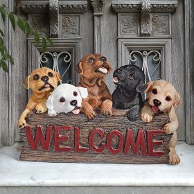 PUPPY PARADE WELCOME SIGN