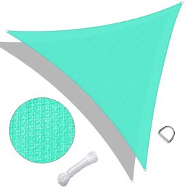 28' x 28' x 28' Triangle Sun Shade Sail/ Turquoise