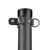 8ft Sun Sail Pole Post Black