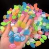 200PCS Pebbles Glowing in The Dark Aquarium Colored Light Rock, Fairy Garden Walkway Decoration Luminous Stone